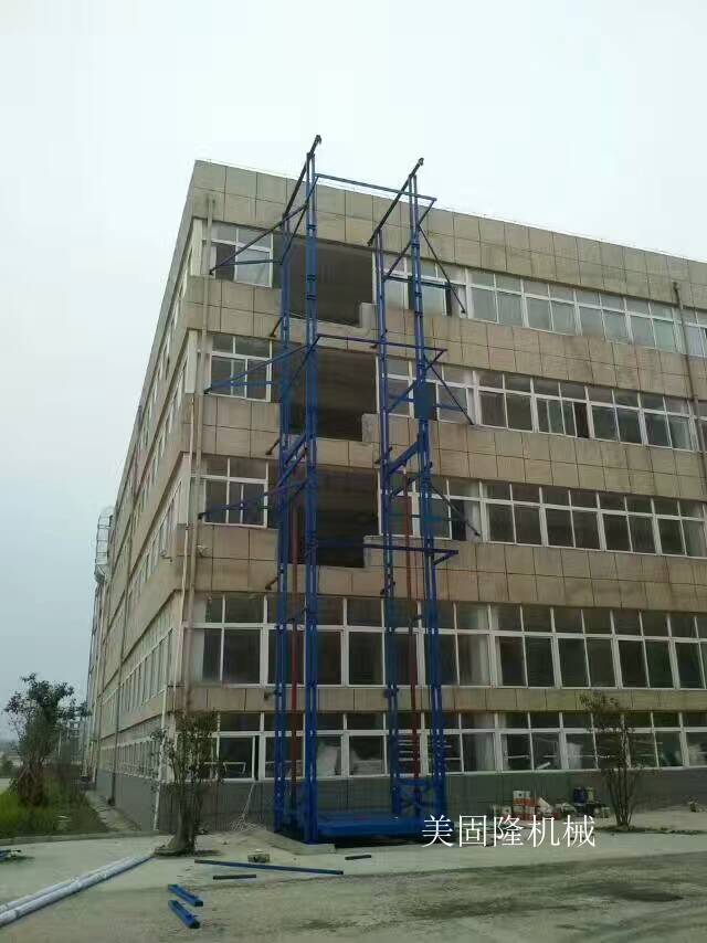 上饶室外双臂导轨式升降机厂家